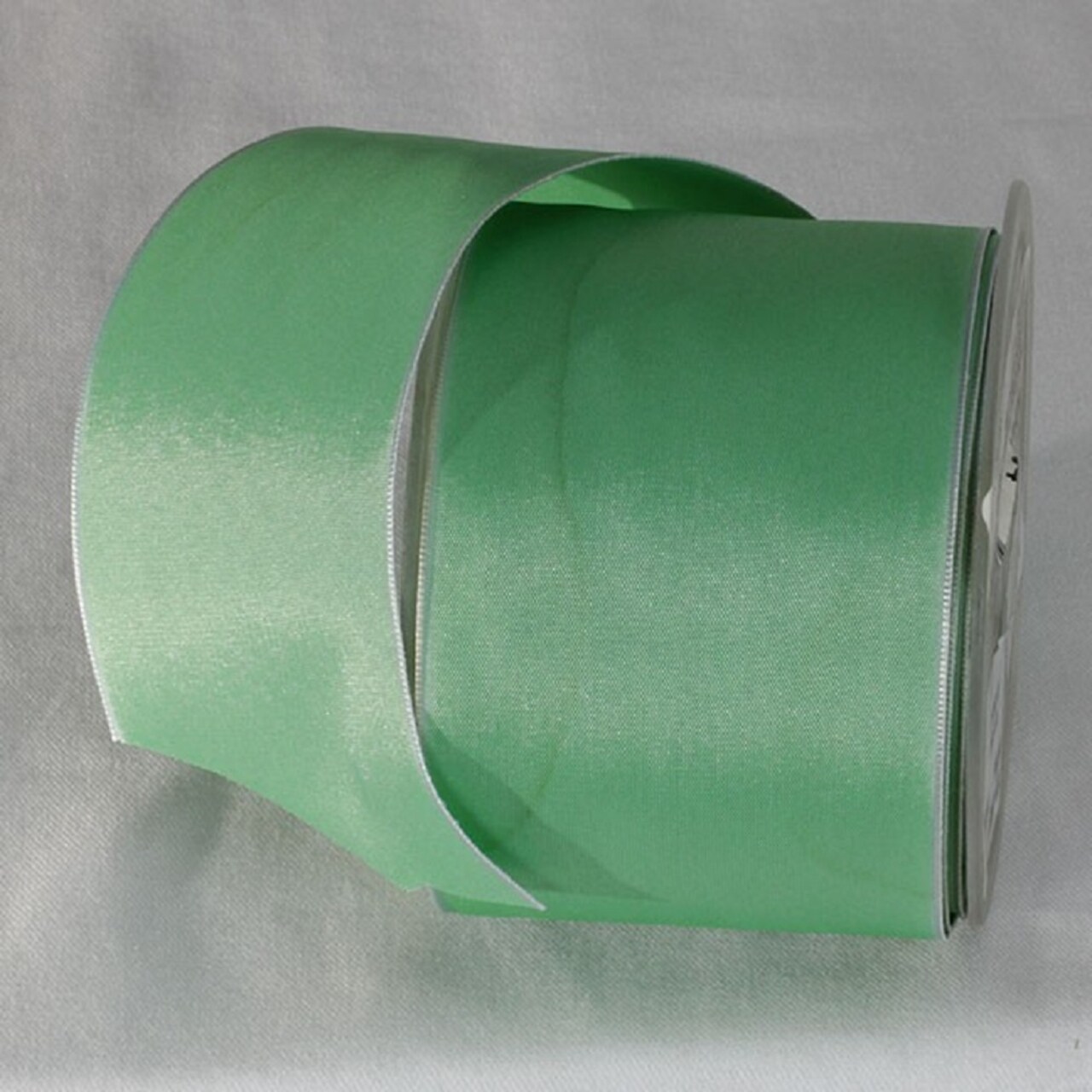 The Ribbon People Mint Green Solid Wired Edge Ribbon 2.6" x 27 Yards